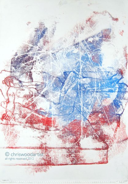 StudyofaMattressMonoprint72